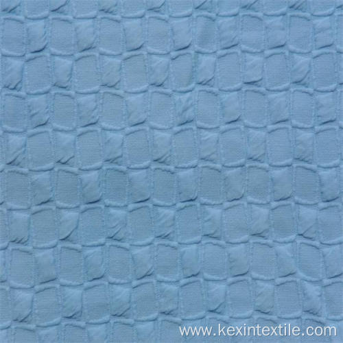 100% polyester jacquard quilted knitted printed fabric